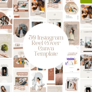50 Instagram Reel Cover Canva Template