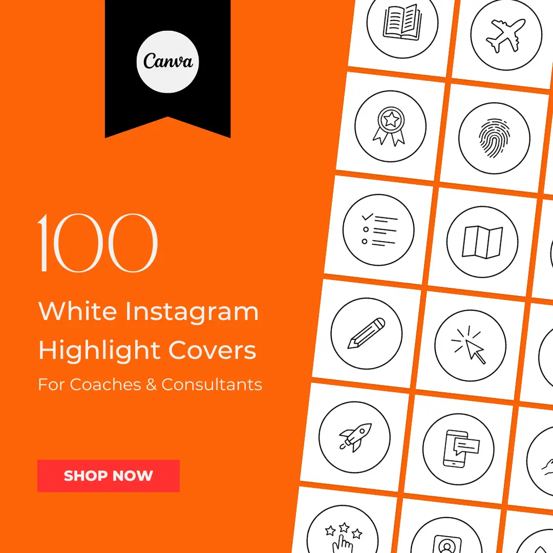 100 white instagram highlight covers