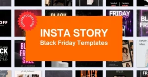 Black Friday Instagram Story Canva Templates For Ecommerce Stores