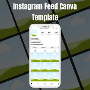 Instagram Feed Canva Template