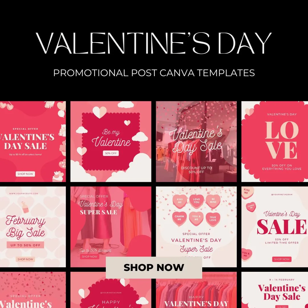 Valentine's Day Canva Template